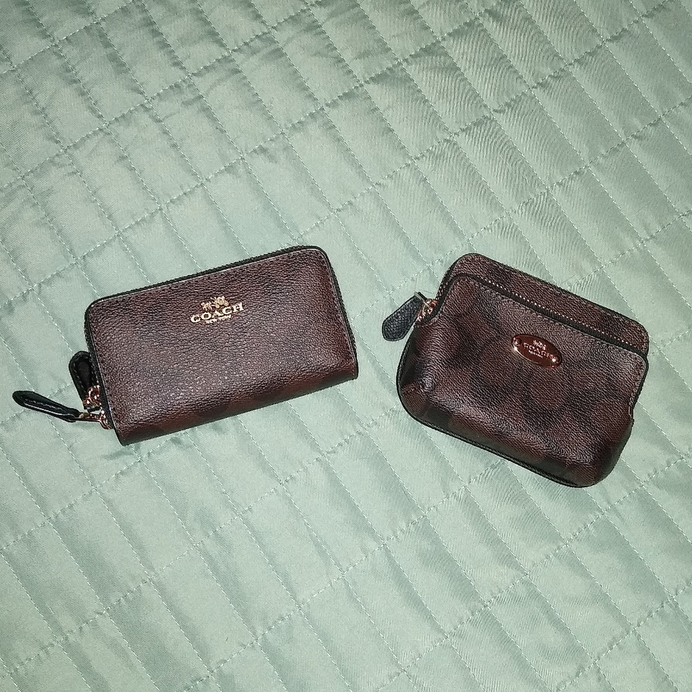 Two Coach Wallets - Like New!